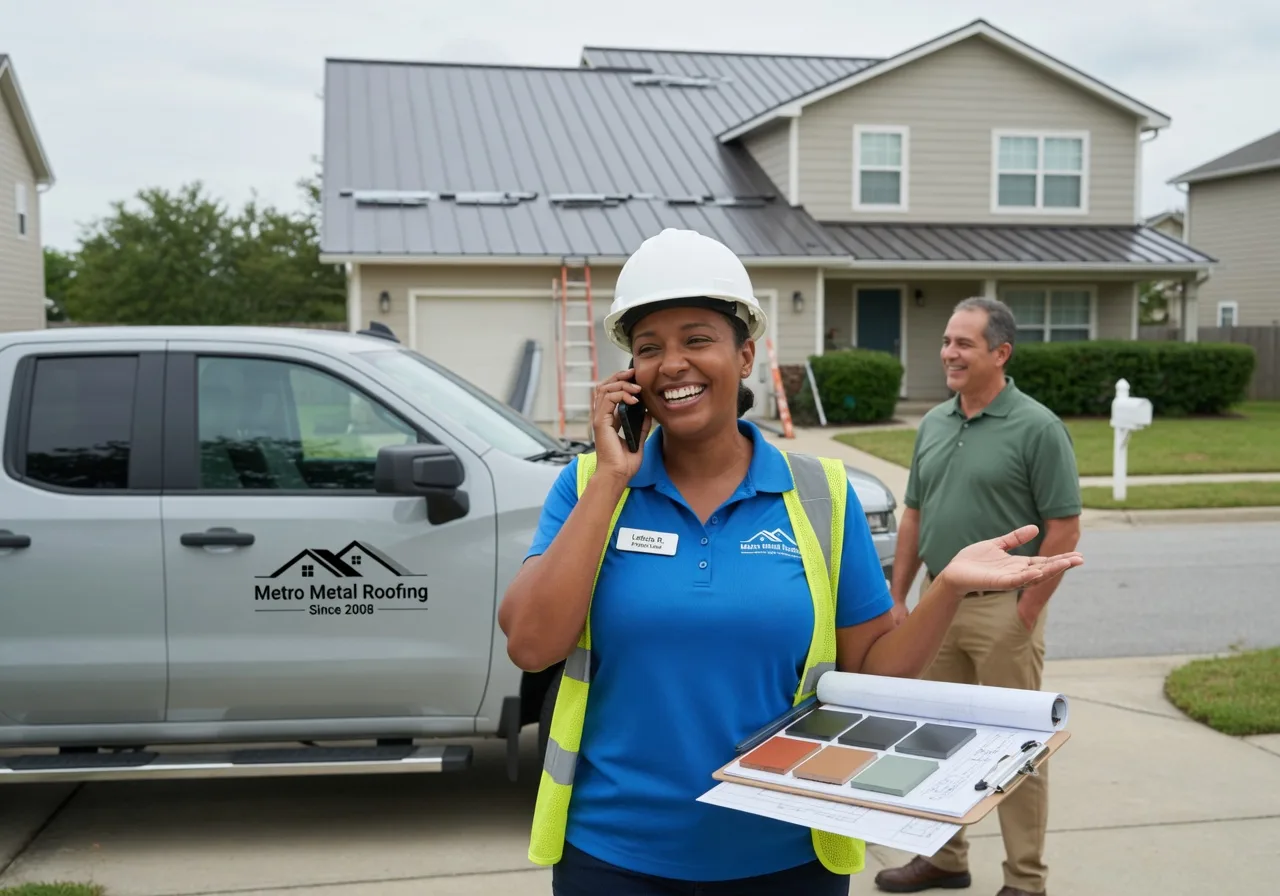 Storm Damage Metal Roof Repair in Oakdale, TN